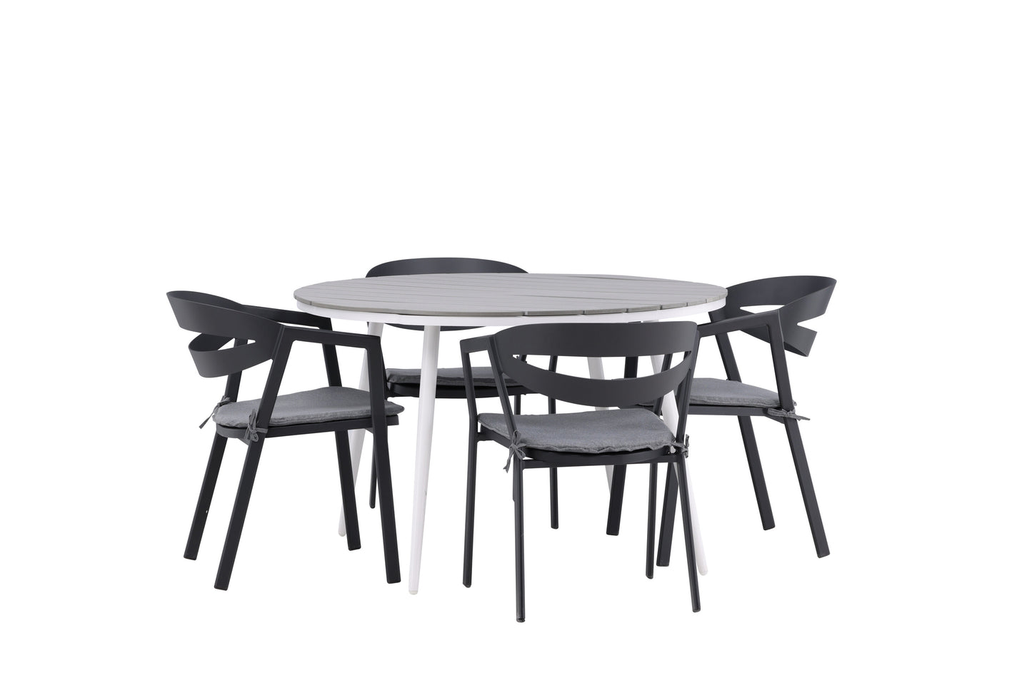 Break Matbord med Slit Stolarna Matgrupp