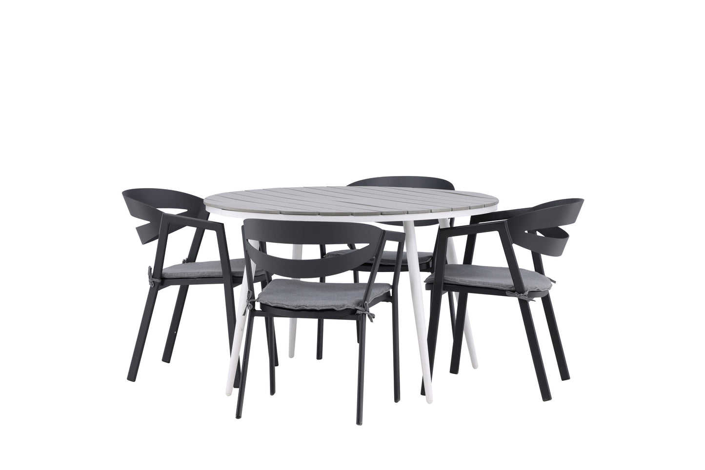Break Matbord med Slit Stolarna Matgrupp
