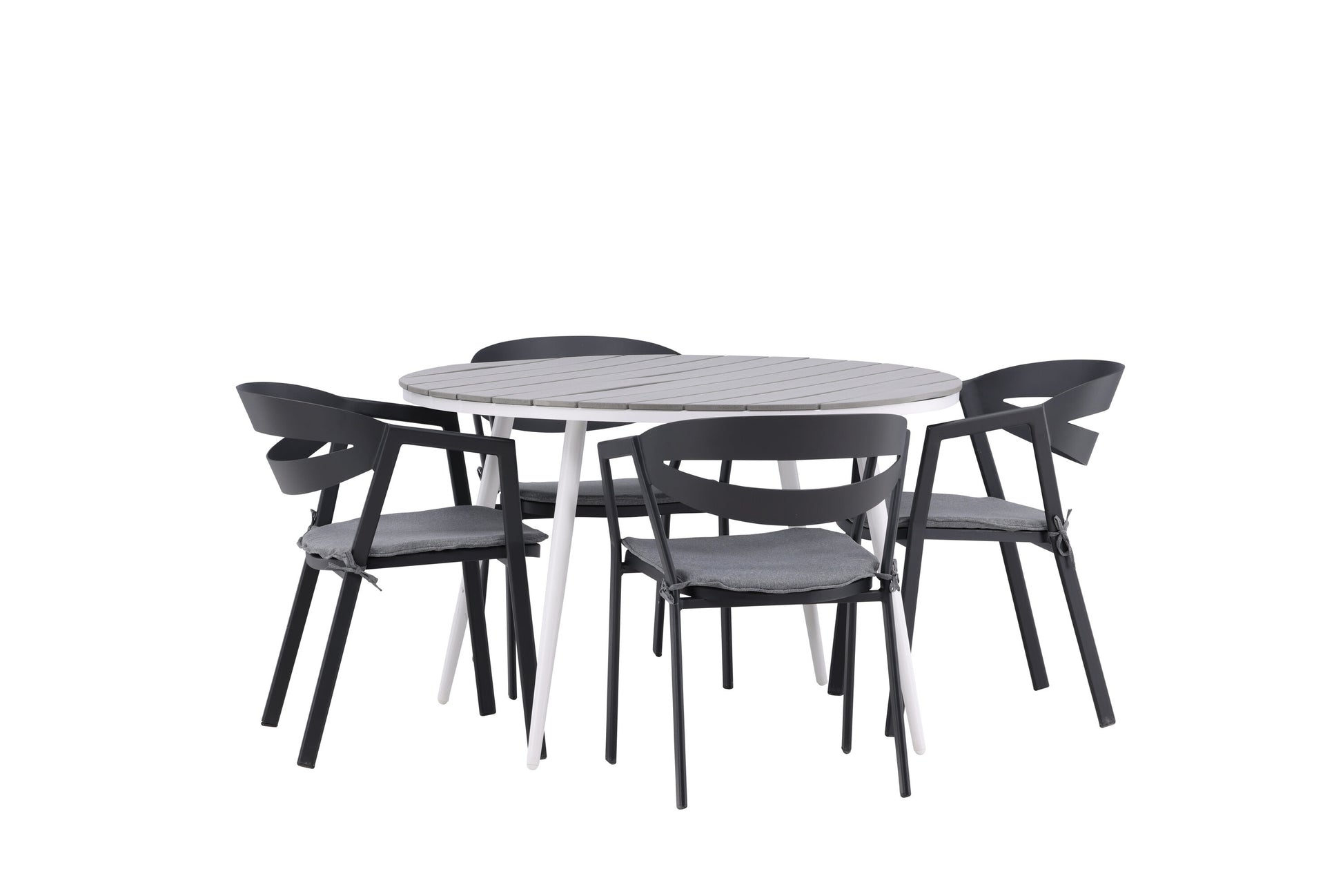 Break Matbord med Slit Stolarna Matgrupp