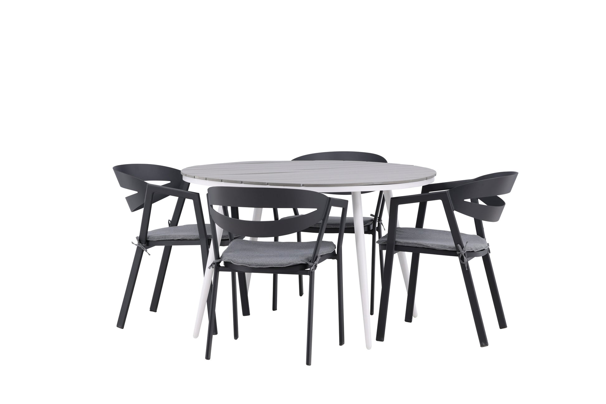 Break Matbord med Slit Stolarna Matgrupp