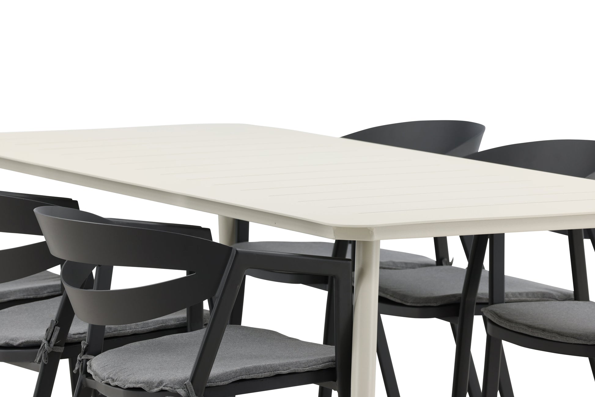 Lina Matbord med Slit Stolarna Matgrupp