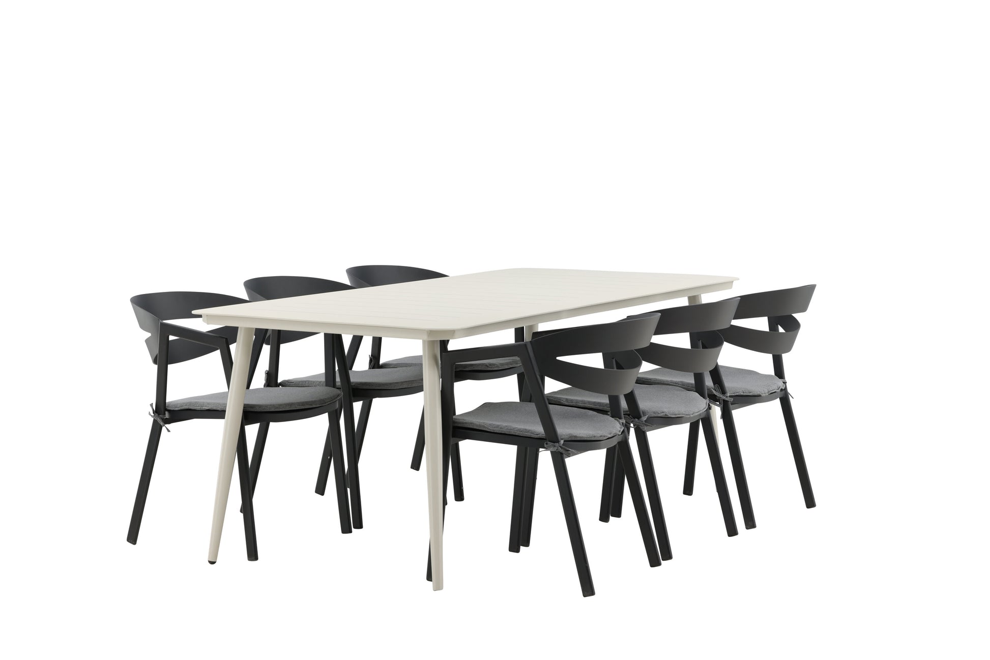 Lina Matbord med Slit Stolarna Matgrupp