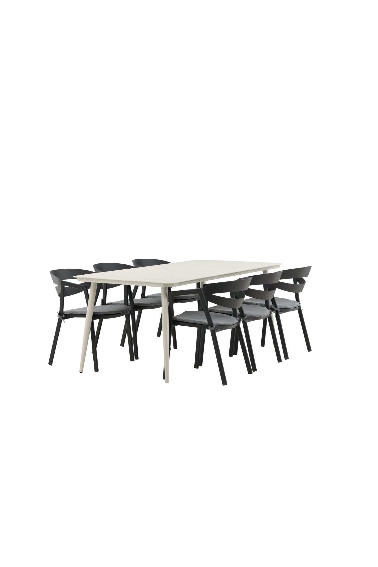 Lina Matbord med Slit Stolarna Matgrupp