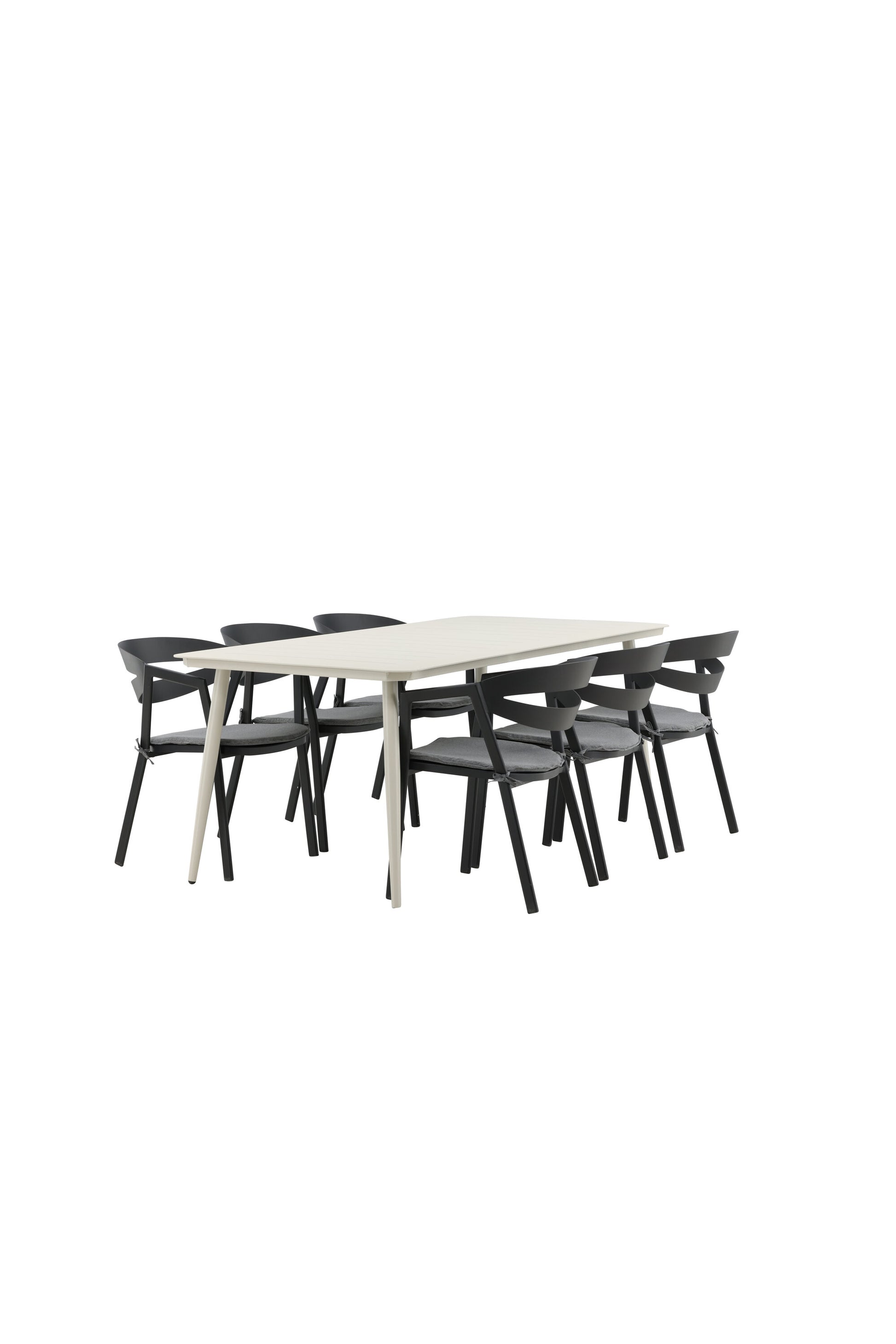 Lina Matbord med Slit Stolarna Matgrupp