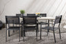 Lina Matbord med Copacabana Stolarna – Bord: 75x200x90 Stol: 60,5x88x56,5