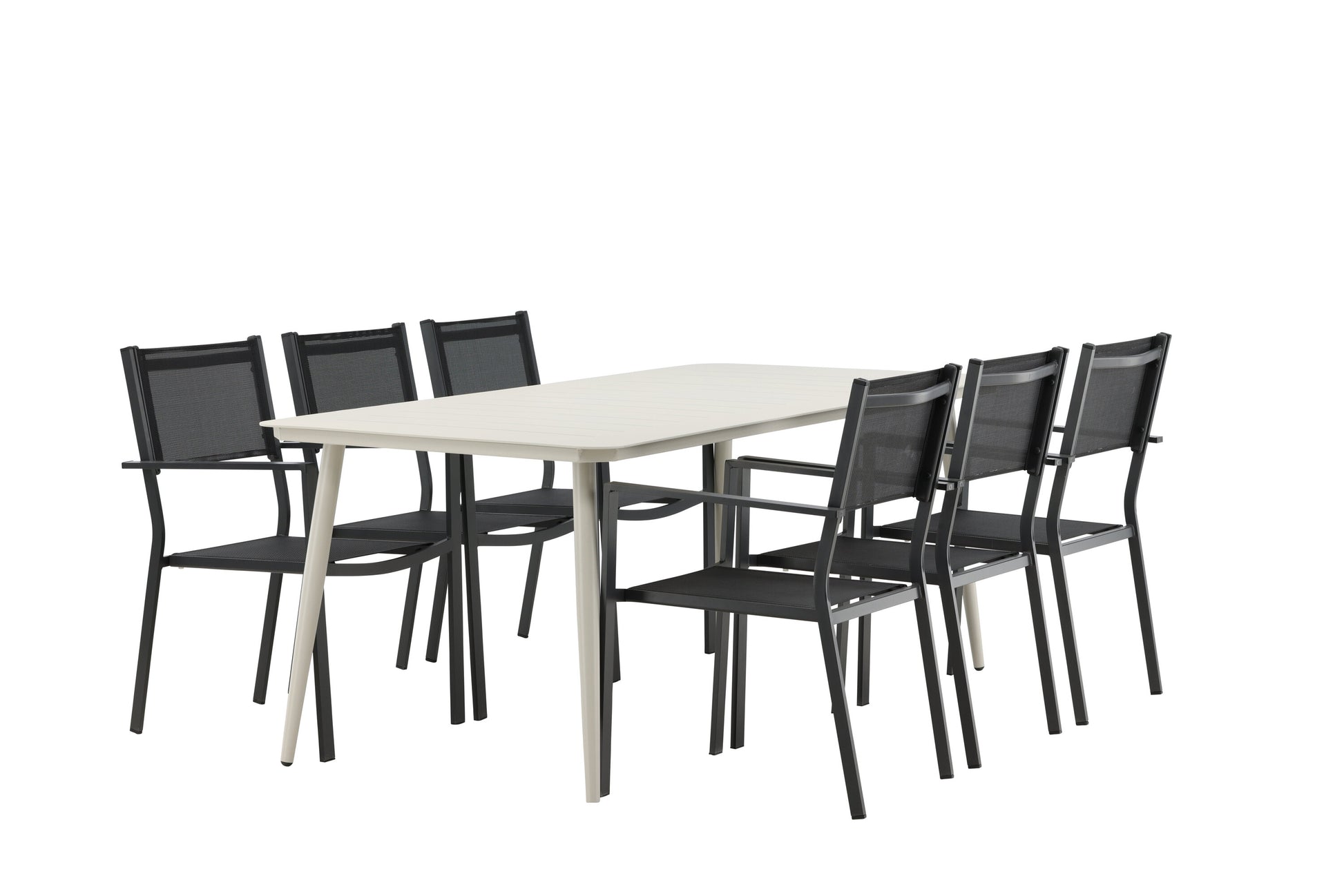 Lina Matbord med Copacabana Stolarna Matgrupp