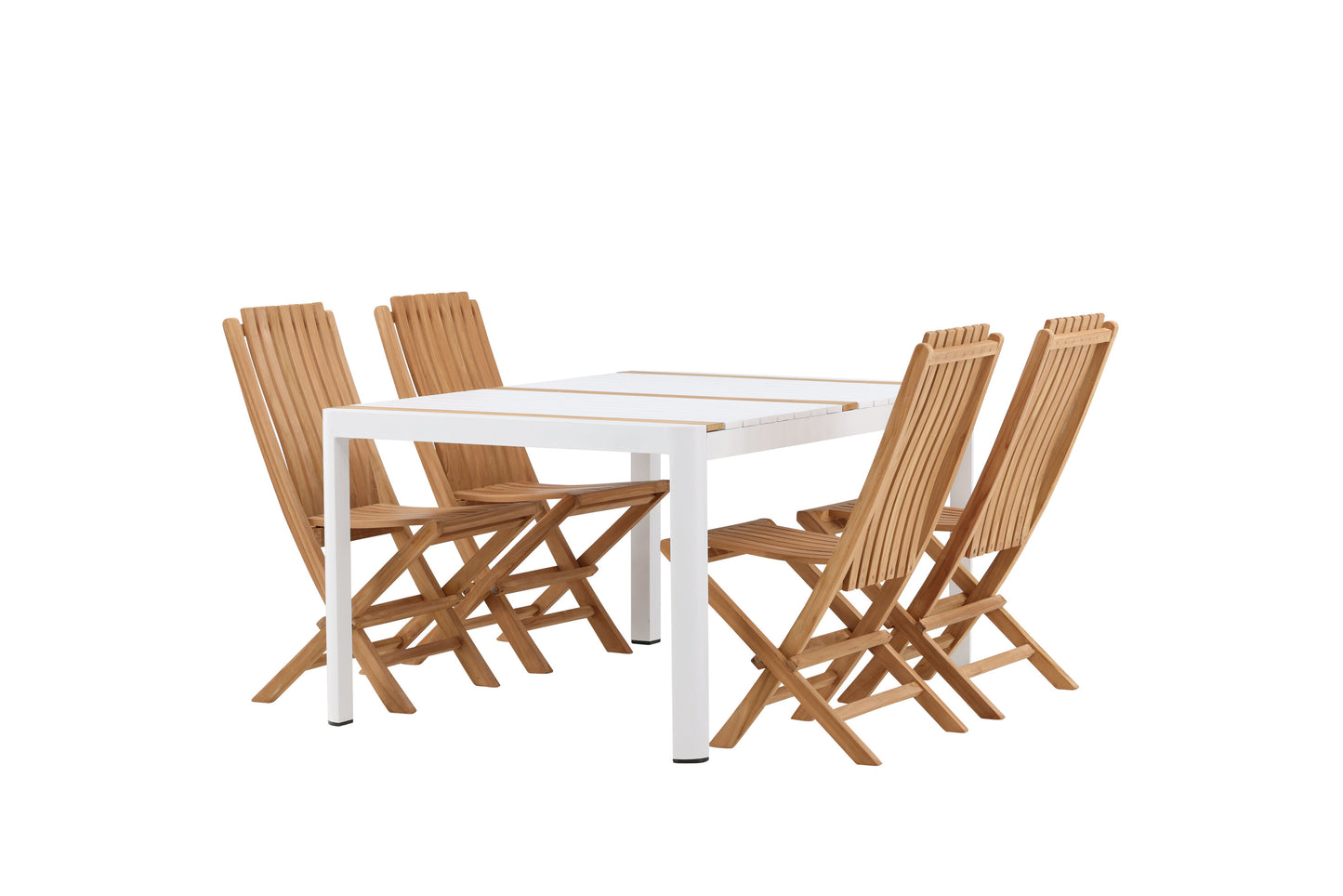 Togo Matbord med Ghana Stolarna – Bord: 75x150x90 Stol: 47x98x43
