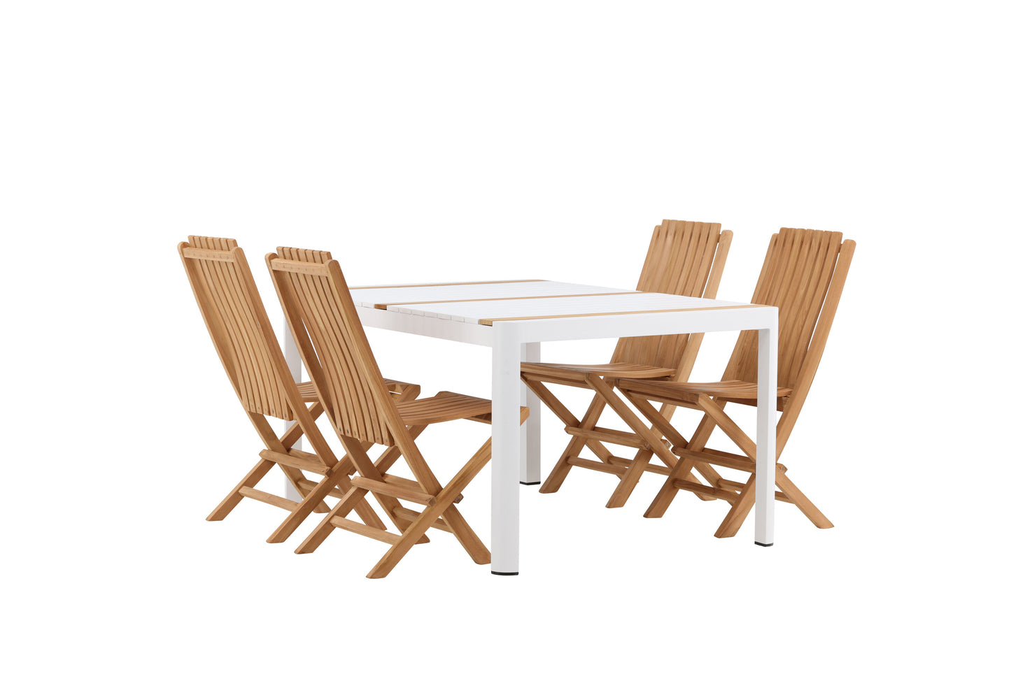 Togo Matbord med Ghana Stolarna – Bord: 75x150x90 Stol: 47x98x43
