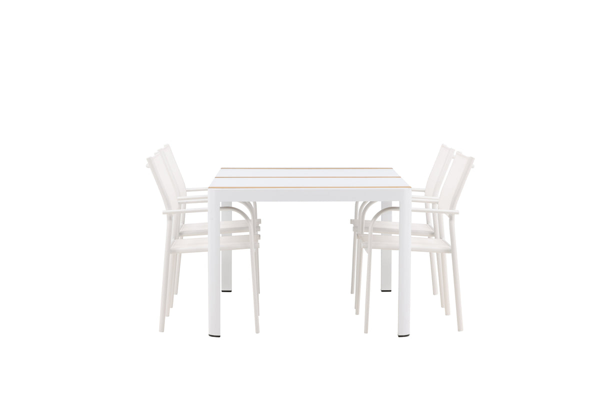 Togo Matbord med Santorini Stolarna