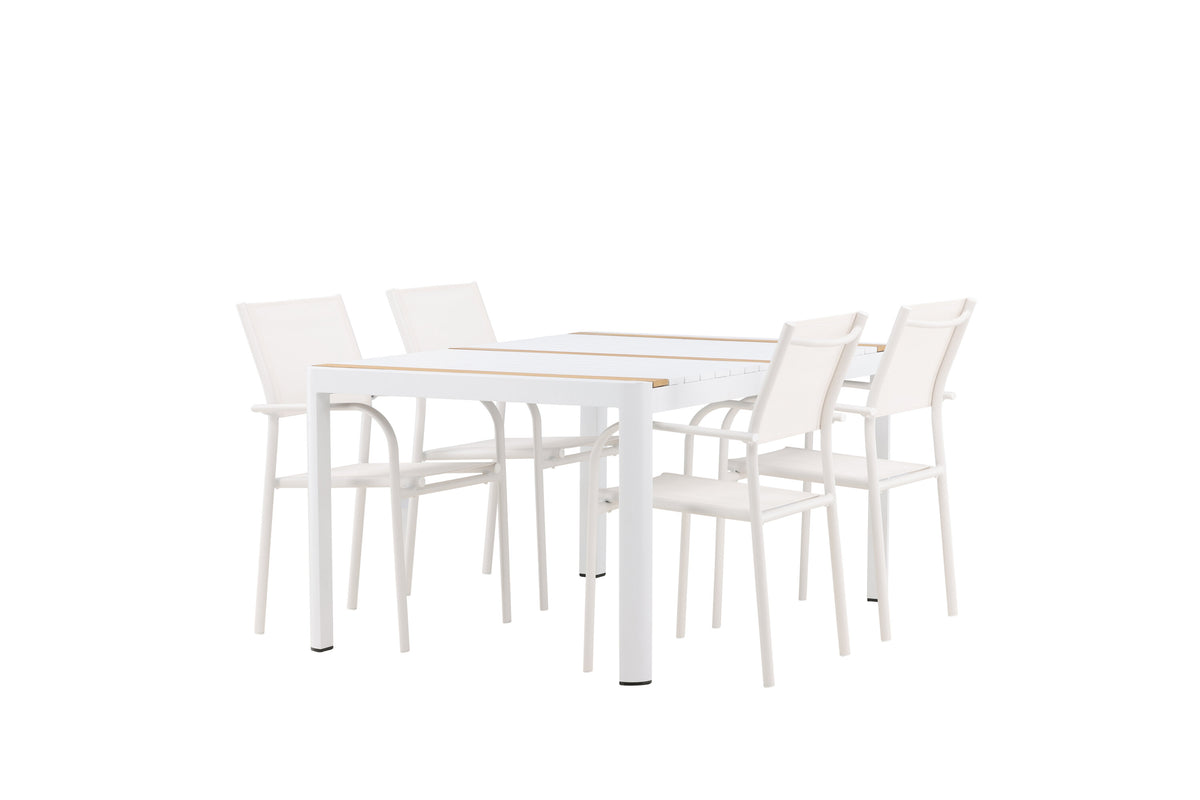 Togo Matbord med Santorini Stolarna