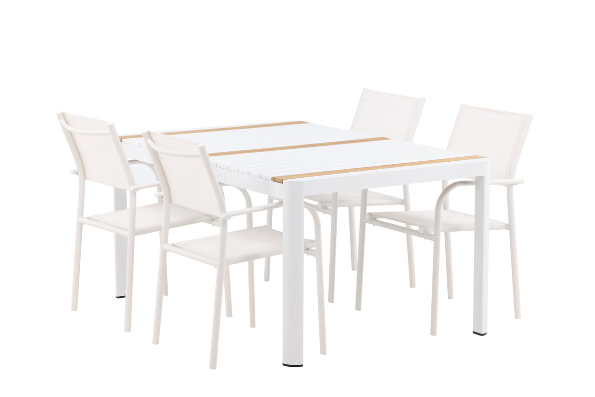 Togo Matbord med Santorini Stolarna