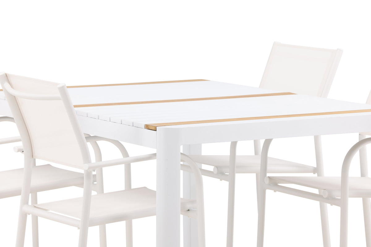 Togo Matbord med Santorini Stolarna