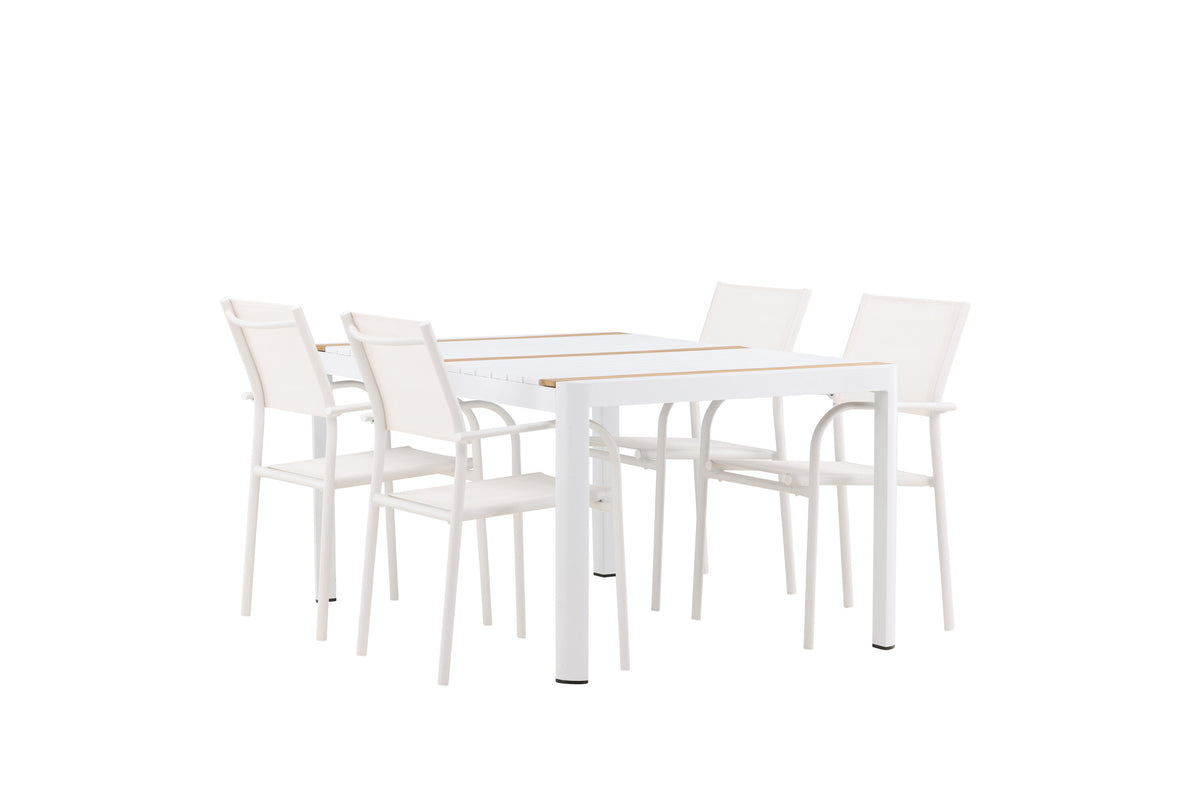 Togo Matbord med Santorini Stolarna