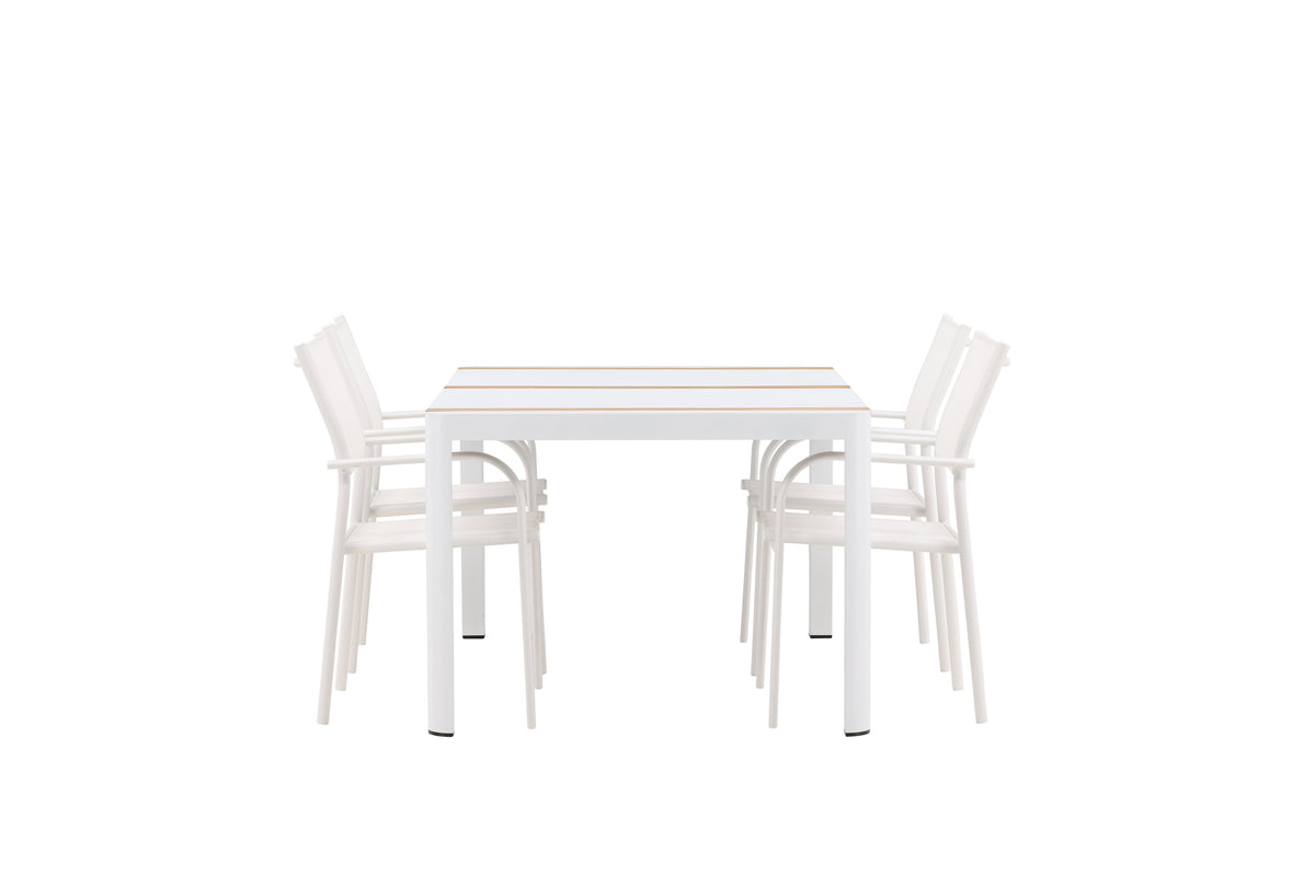 Togo Matbord med Santorini Stolarna