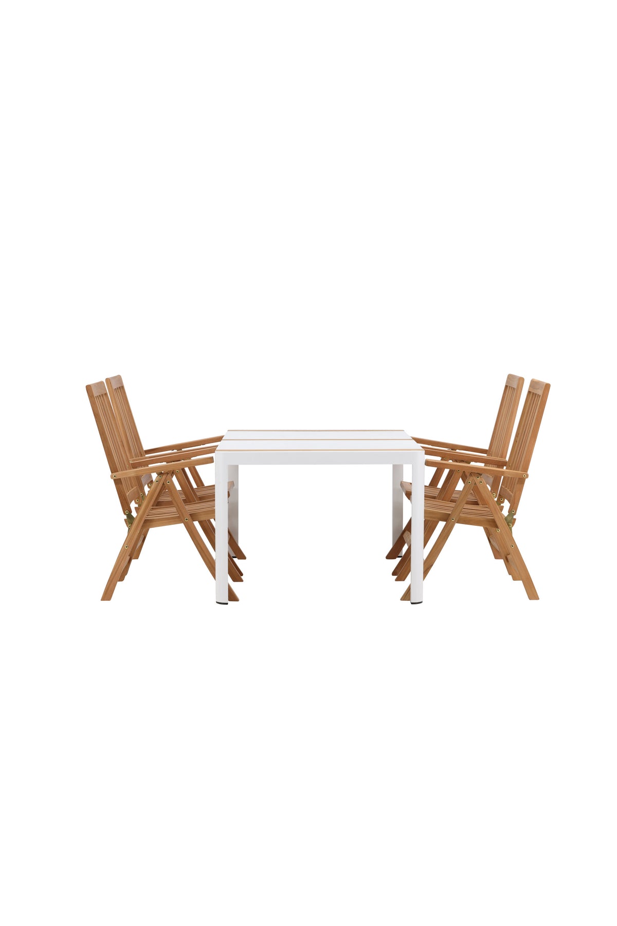 Togo Matbord med Kenya Stolarna – Bord: 75x150x90 Stol: 73x105x62