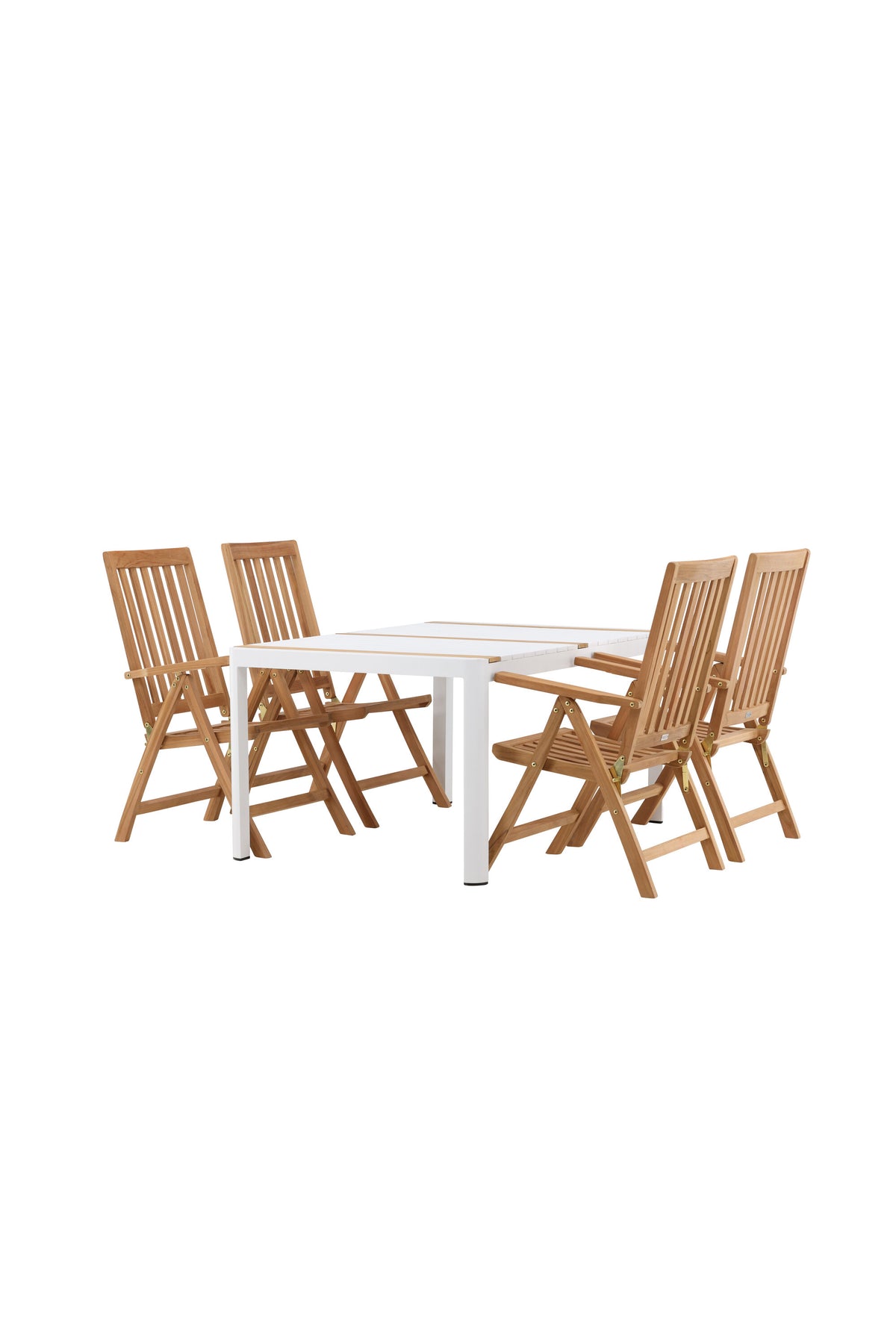 Togo Matbord med Kenya Stolarna – Bord: 75x150x90 Stol: 73x105x62