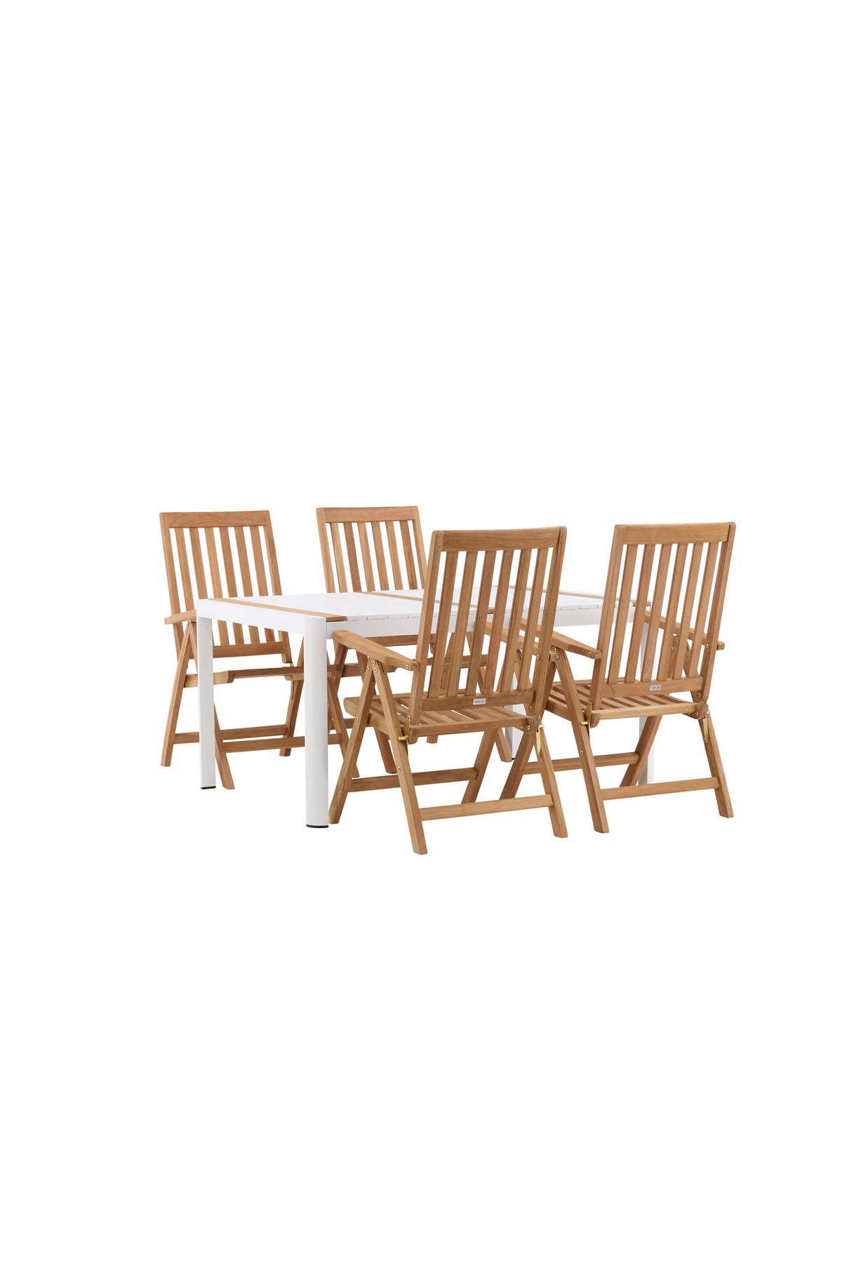 Togo Matbord med Kenya Stolarna – Bord: 75x150x90 Stol: 73x105x62