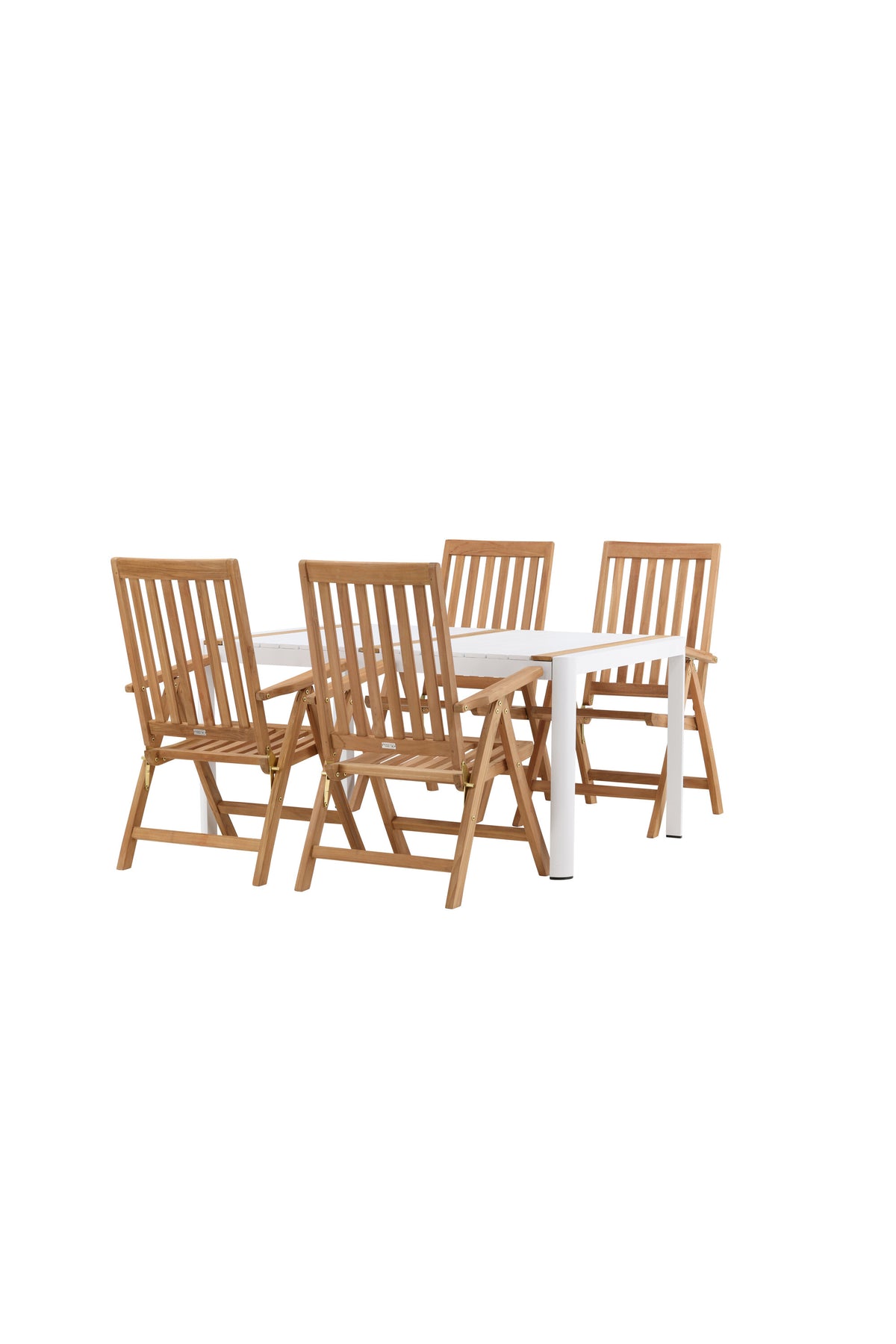 Togo Matbord med Kenya Stolarna – Bord: 75x150x90 Stol: 73x105x62