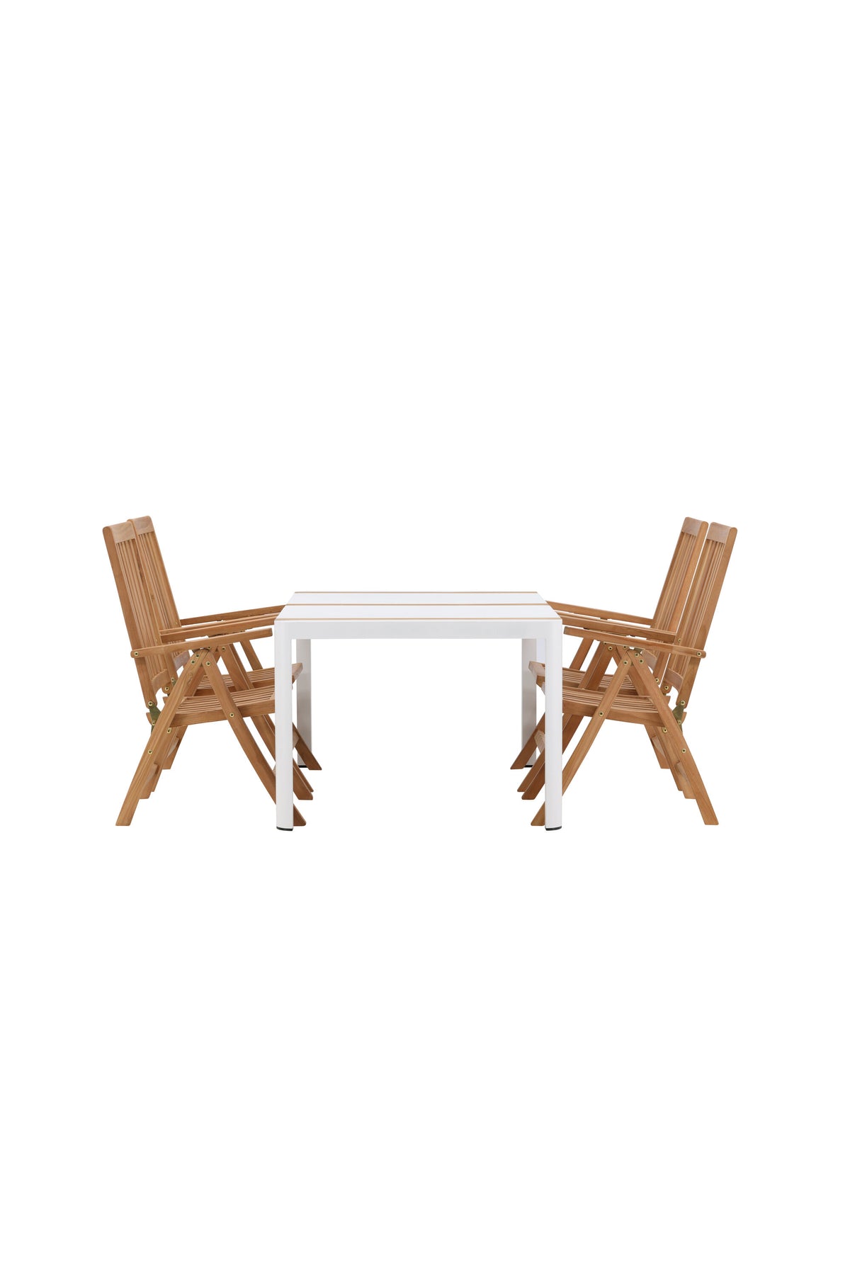 Togo Matbord med Kenya Stolarna – Bord: 75x150x90 Stol: 73x105x62