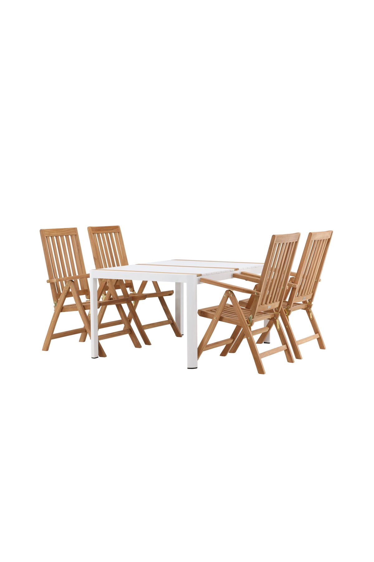 Togo Matbord med Kenya Stolarna – Bord: 75x150x90 Stol: 73x105x62