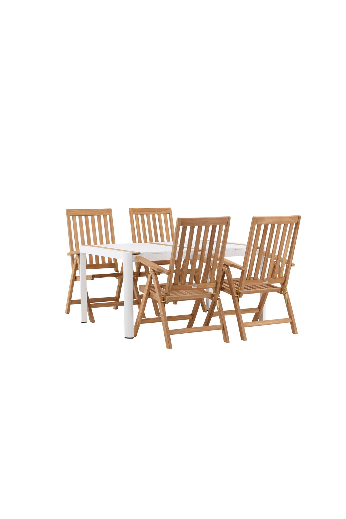 Togo Matbord med Kenya Stolarna – Bord: 75x150x90 Stol: 73x105x62