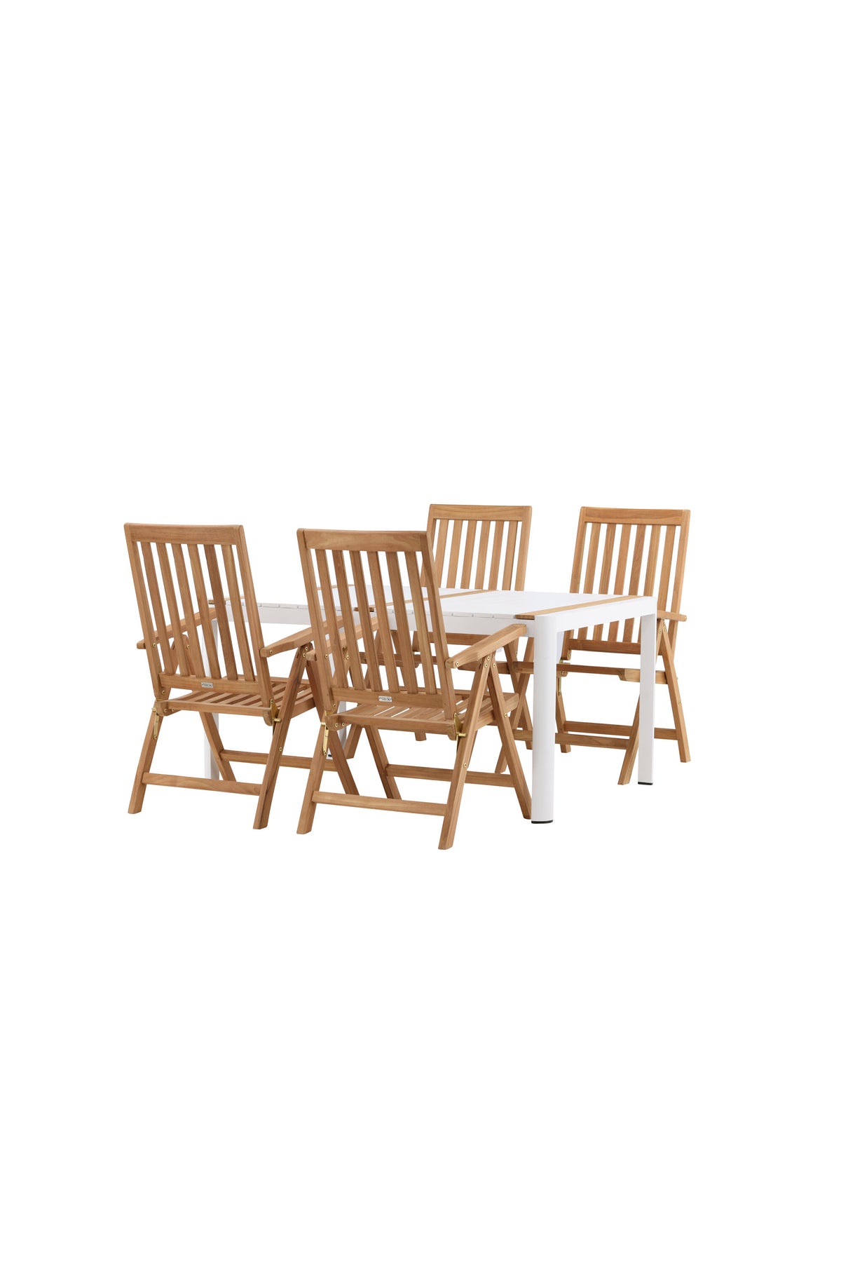 Togo Matbord med Kenya Stolarna – Bord: 75x150x90 Stol: 73x105x62