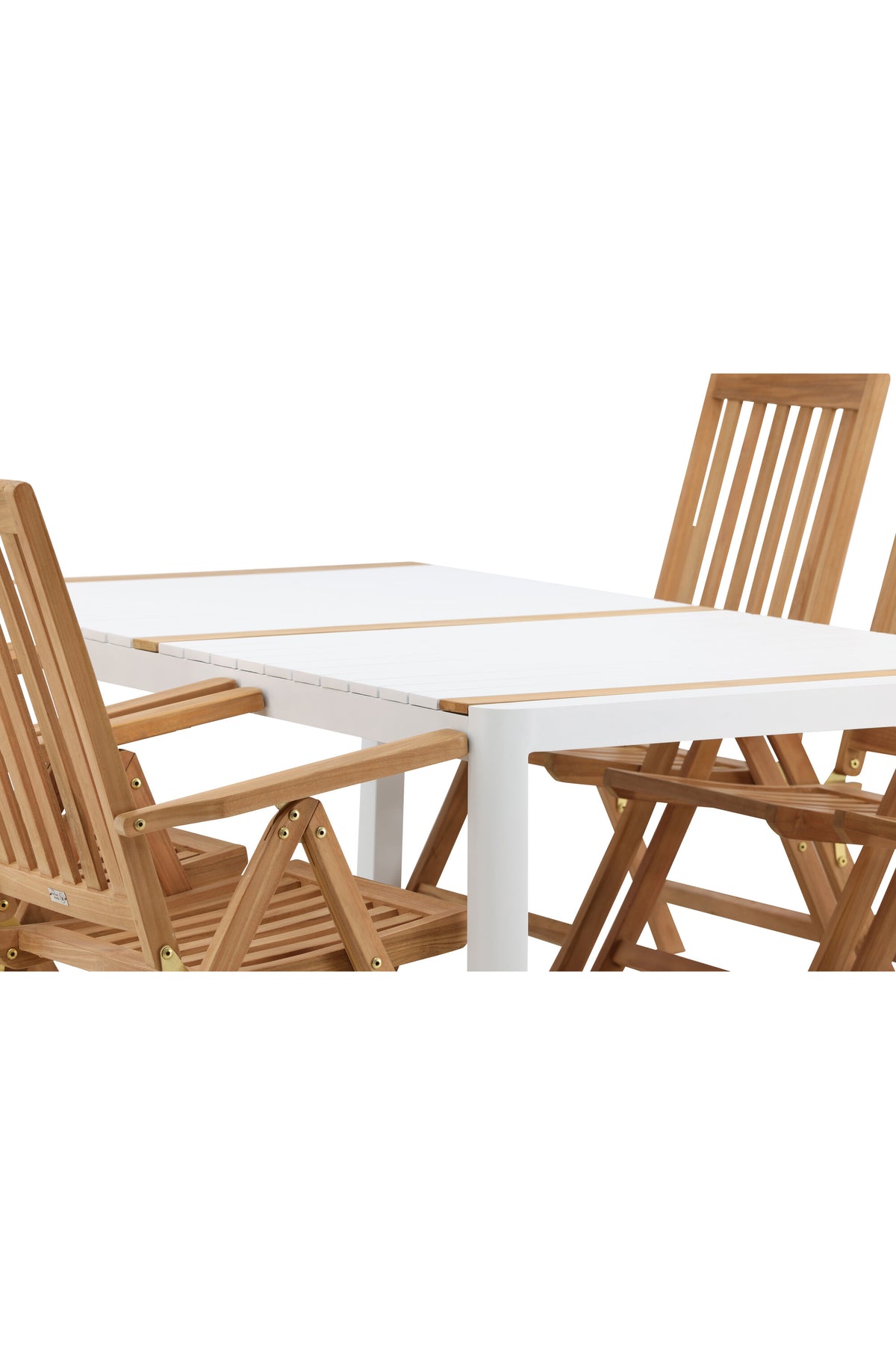 Togo Matbord med Kenya Stolarna – Bord: 75x200x100 Stol: 73x105x62