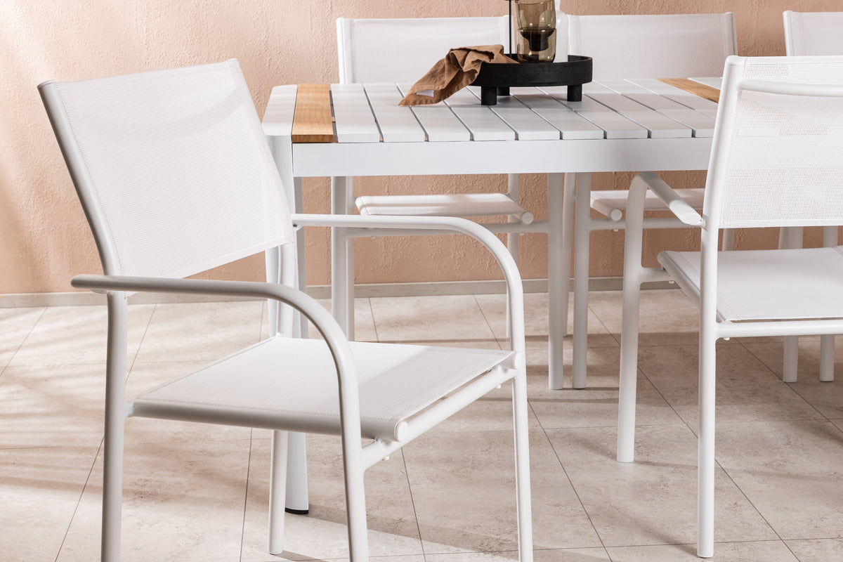 Togo Matbord med Santorini Stolarna