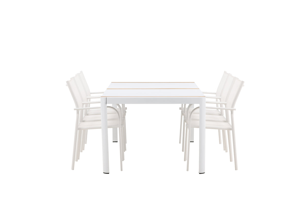 Togo Matbord med Santorini Stolarna