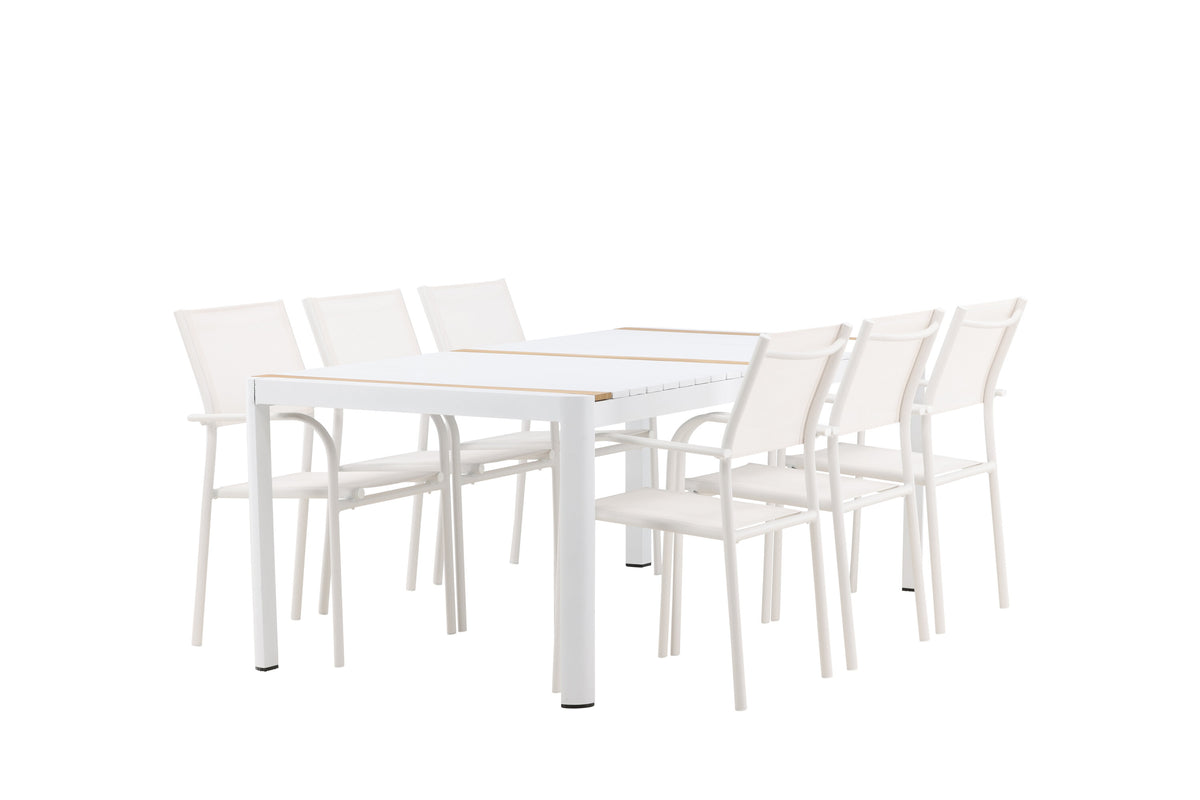 Togo Matbord med Santorini Stolarna