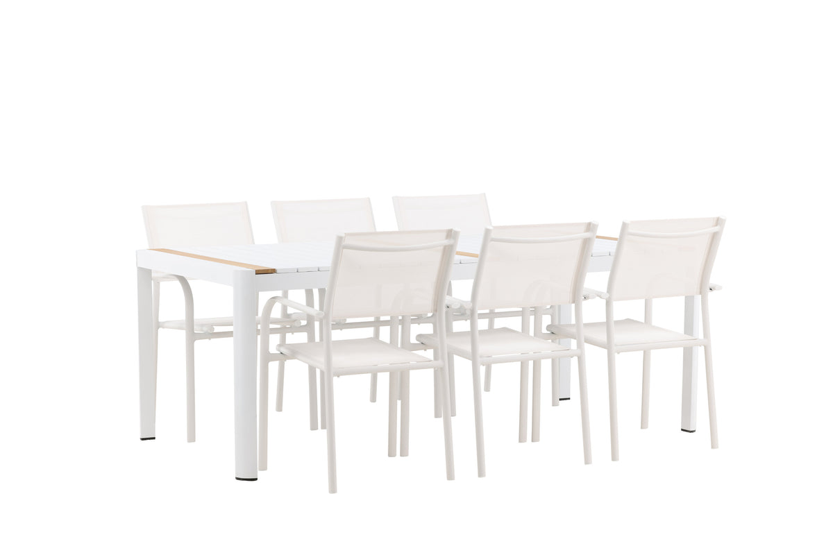 Togo Matbord med Santorini Stolarna