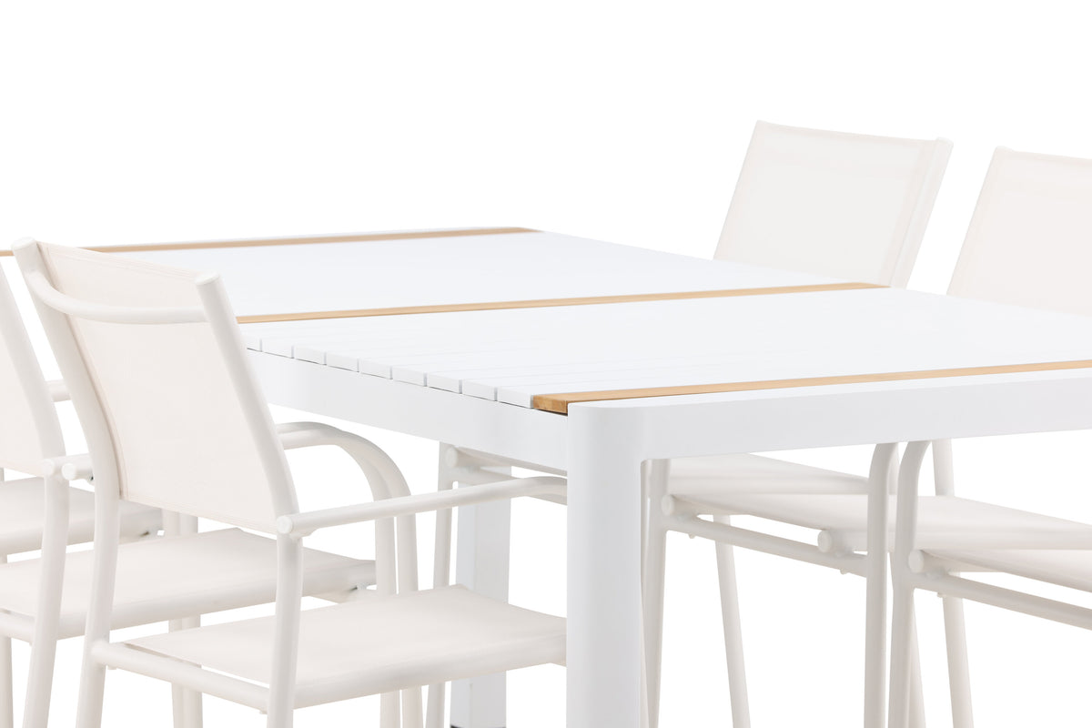 Togo Matbord med Santorini Stolarna