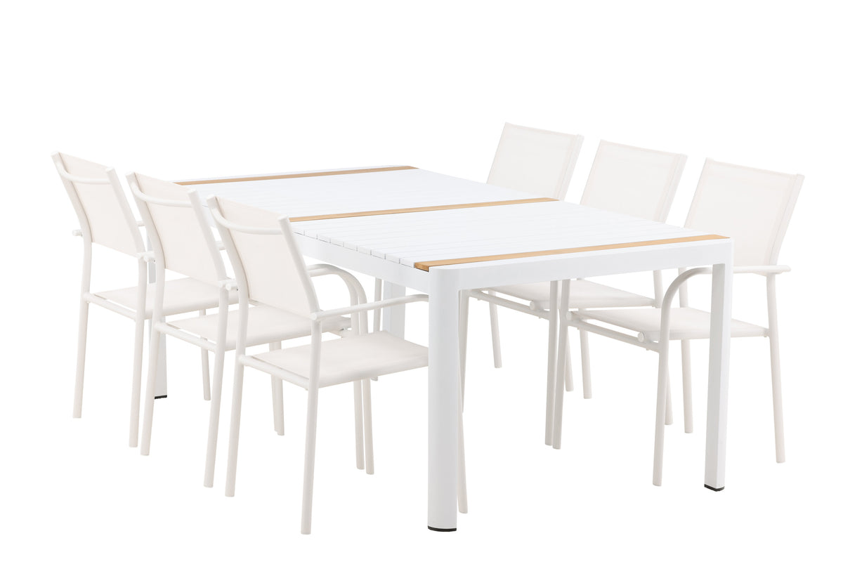 Togo Matbord med Santorini Stolarna