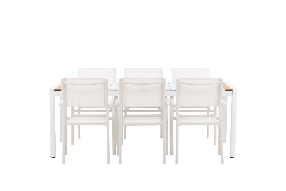 Togo Matbord med Santorini Stolarna