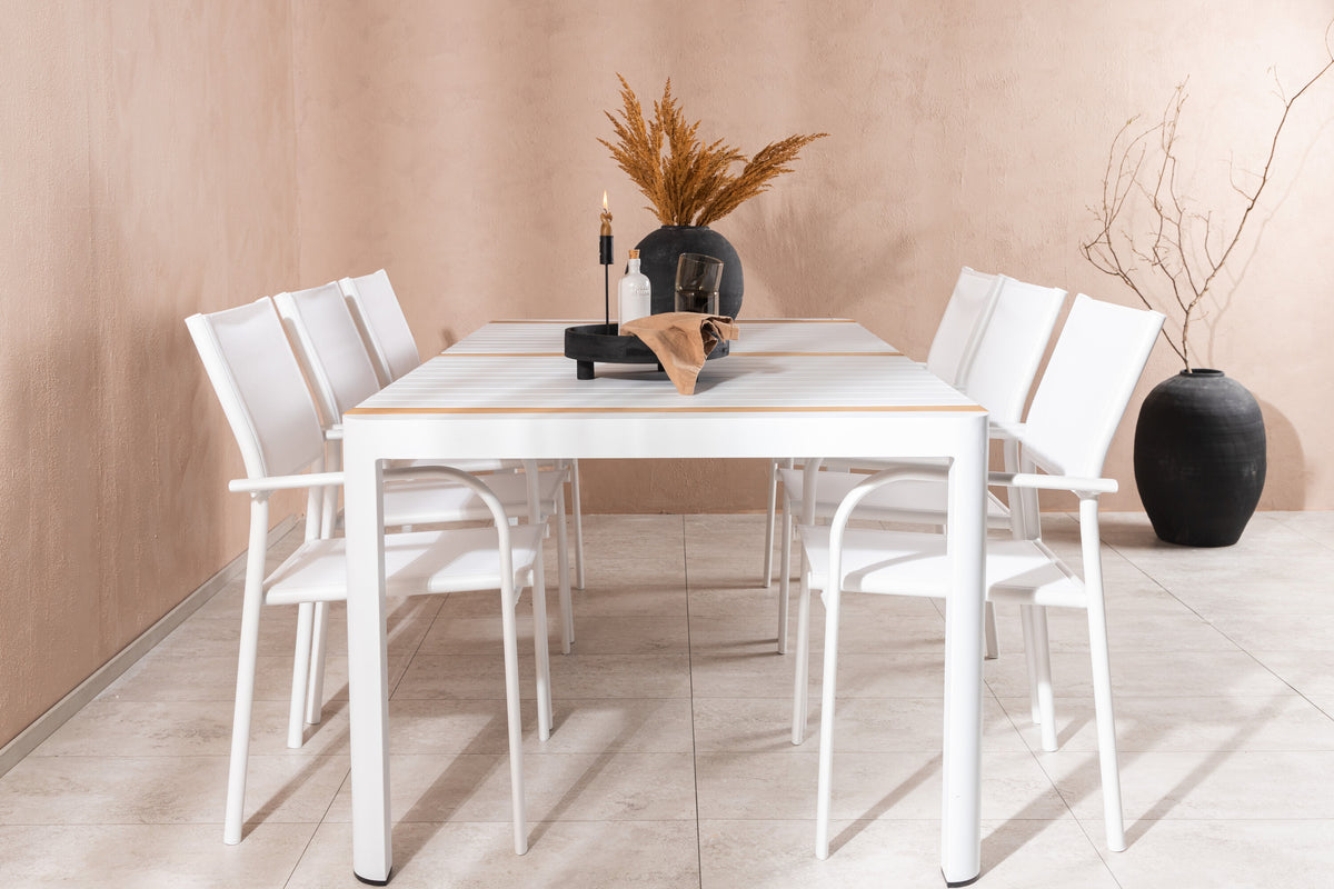 Togo Matbord med Santorini Stolarna