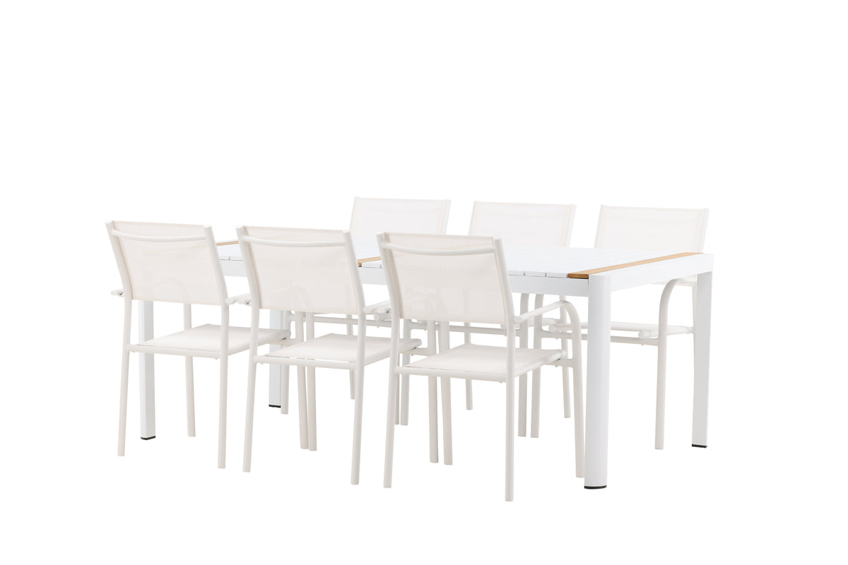 Togo Matbord med Santorini Stolarna