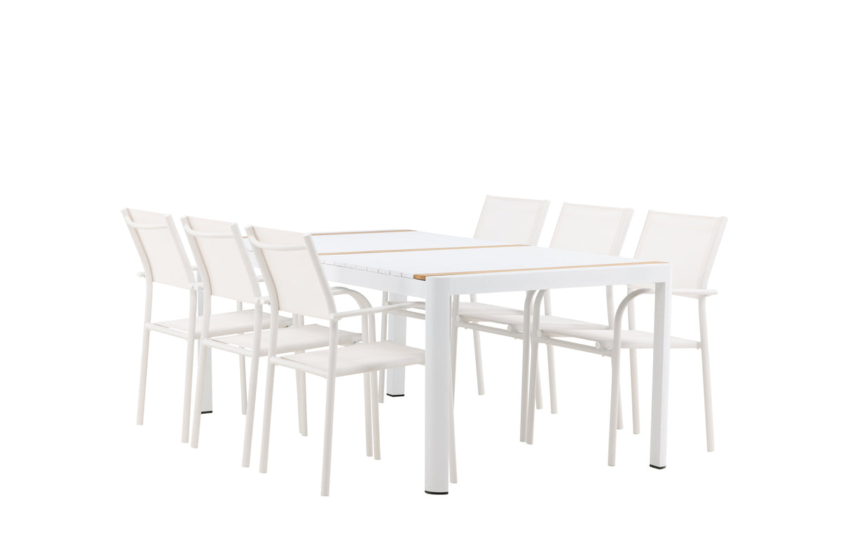 Togo Matbord med Santorini Stolarna