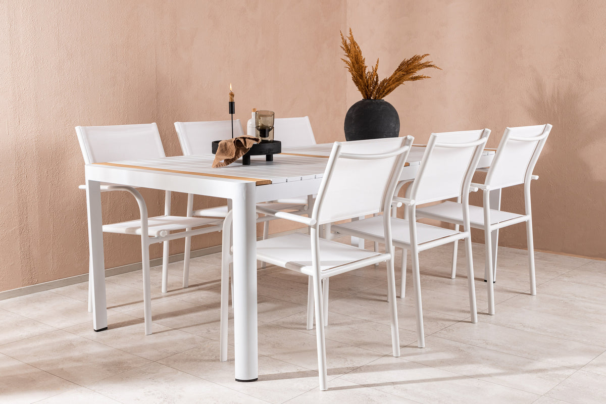 Togo Matbord med Santorini Stolarna