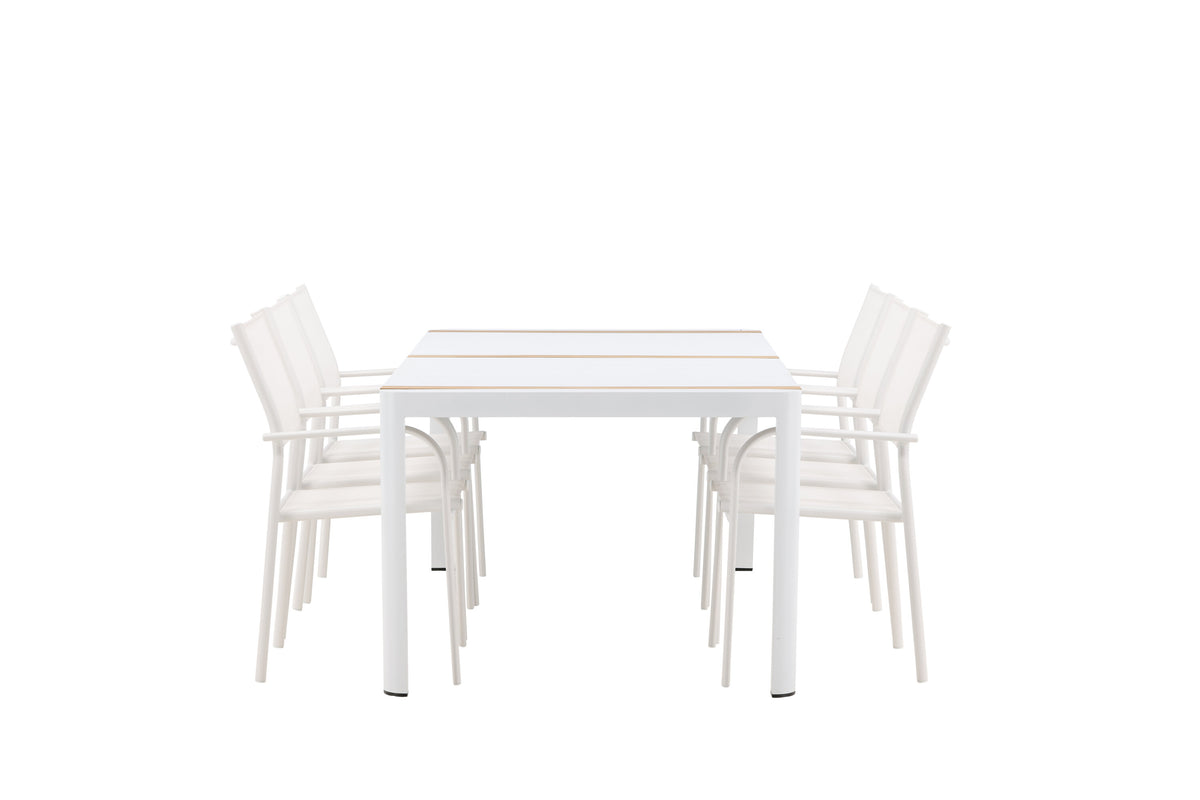 Togo Matbord med Santorini Stolarna