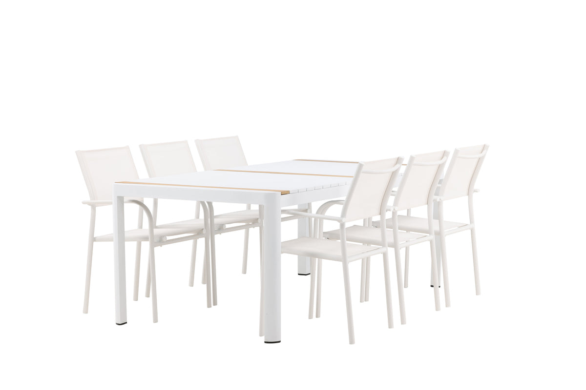Togo Matbord med Santorini Stolarna