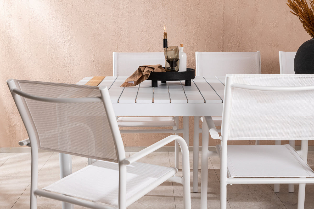 Togo Matbord med Santorini Stolarna