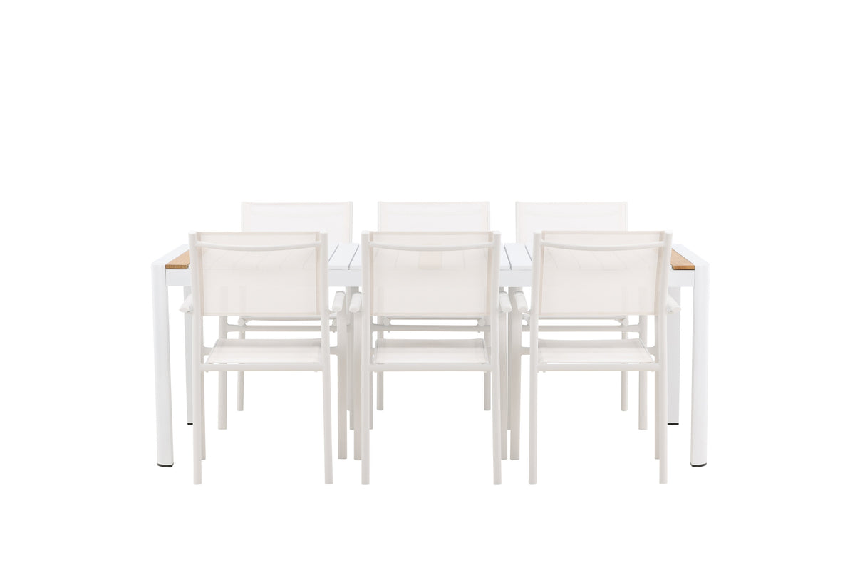Togo Matbord med Santorini Stolarna
