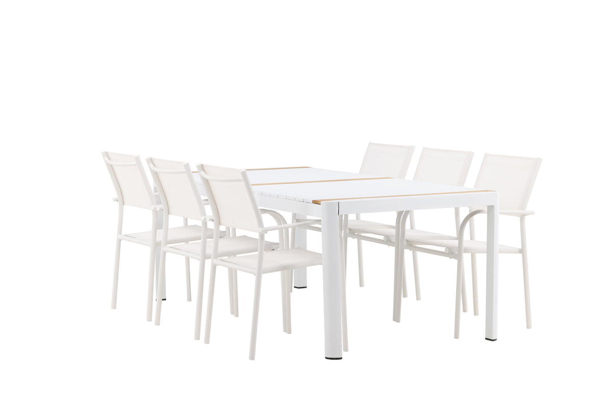 Togo Matbord med Santorini Stolarna