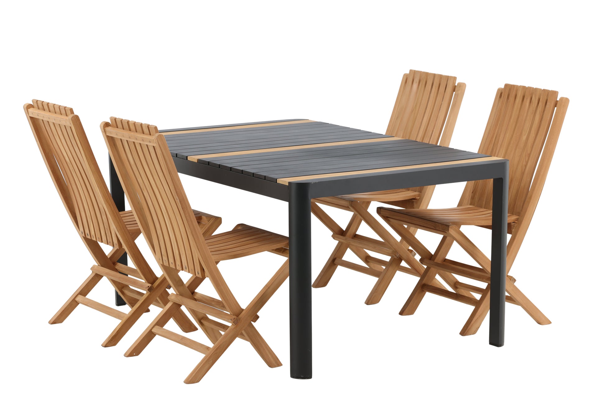 Togo Matbord med Ghana Stolarna – Bord: 75x150x90 Stol: 47x98x43
