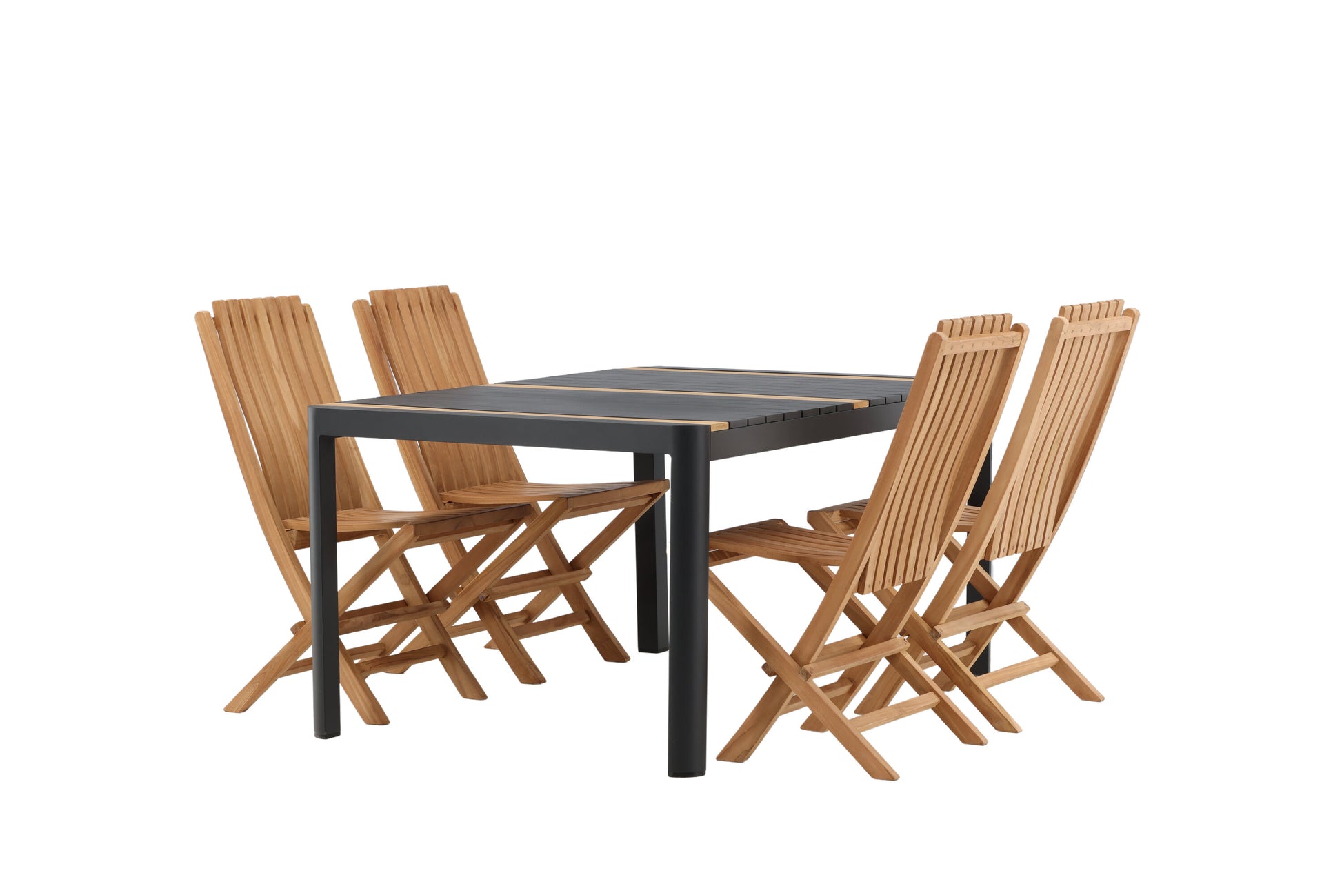 Togo Matbord med Ghana Stolarna – Bord: 75x150x90 Stol: 47x98x43
