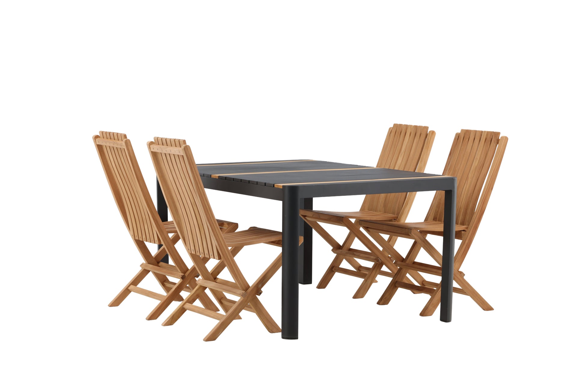 Togo Matbord med Ghana Stolarna – Bord: 75x150x90 Stol: 47x98x43