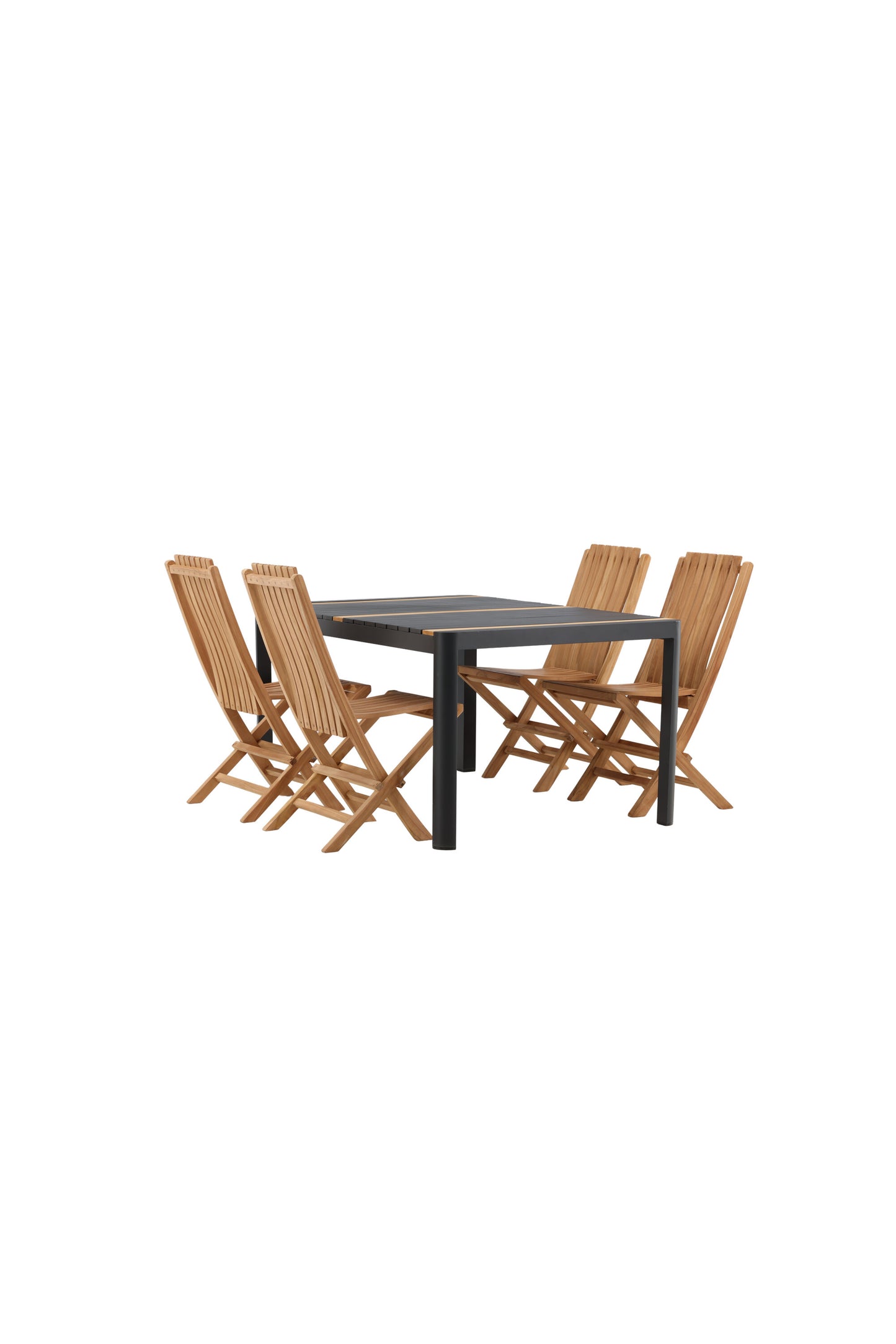 Togo Matbord med Ghana Stolarna – Bord: 75x150x90 Stol: 47x98x43