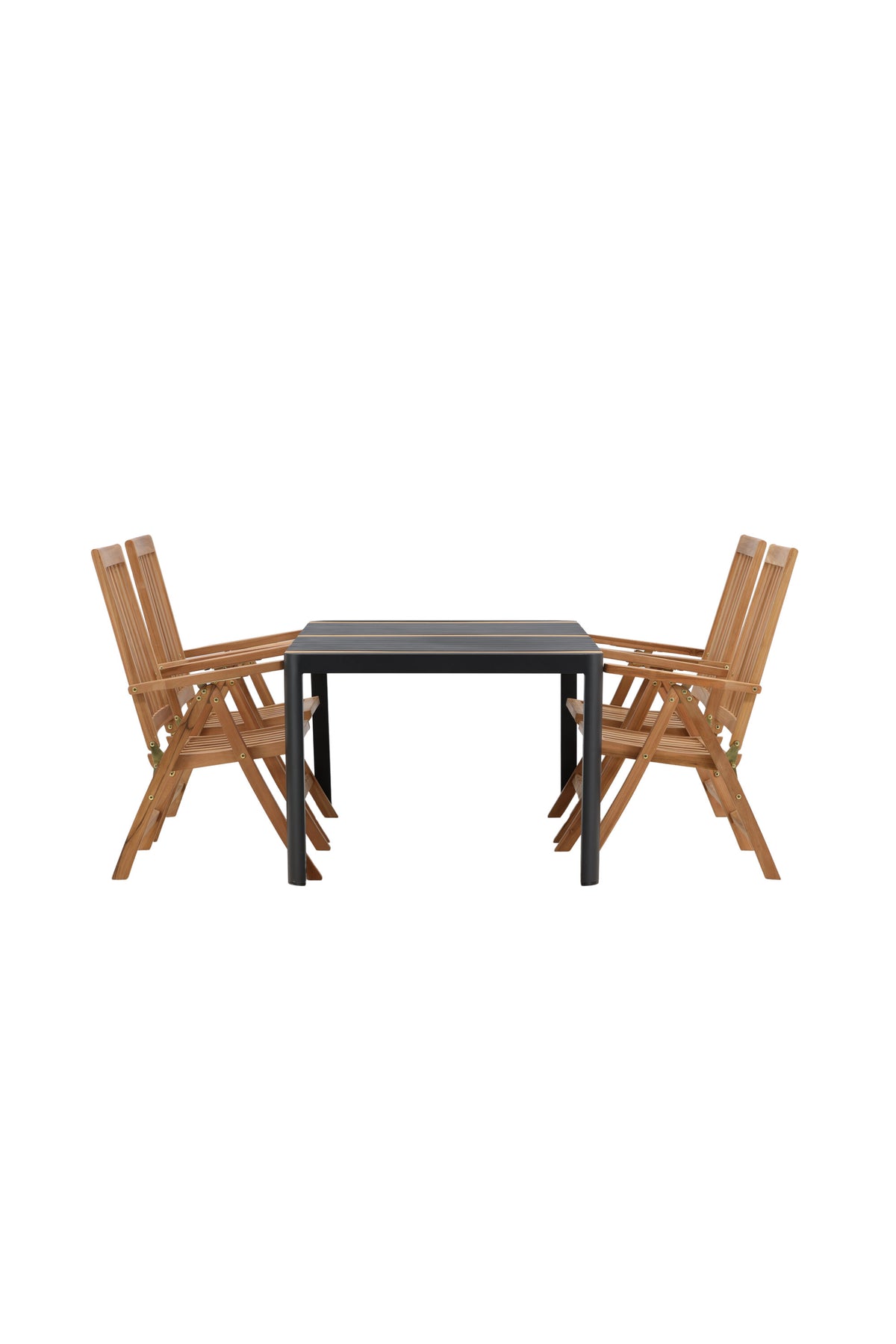 Togo Matbord med Kenya Stolarna – Bord: 75x150x90 Stol: 73x105x62