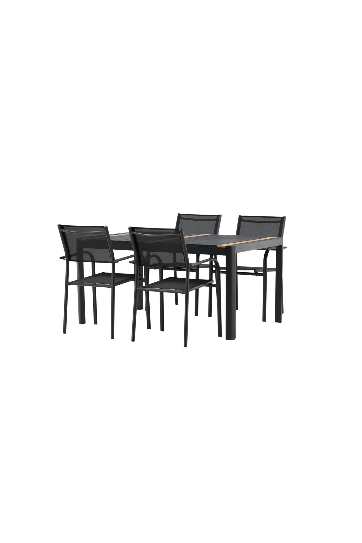 Togo Matbord med Santorini Stolarna – Bord: 75x150x90 Stol: 58x88x56