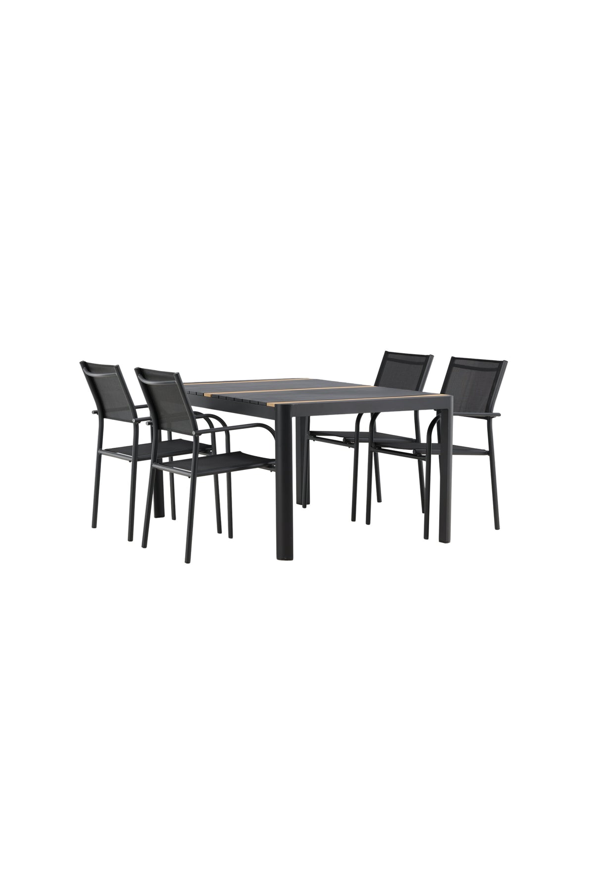 Togo Matbord med Santorini Stolarna – Bord: 75x150x90 Stol: 58x88x56